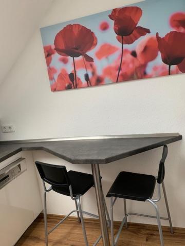 Zentrales Dachgeschossapartment In Leichligen ไลค์ลิงเงน ภายนอก รูปภาพ